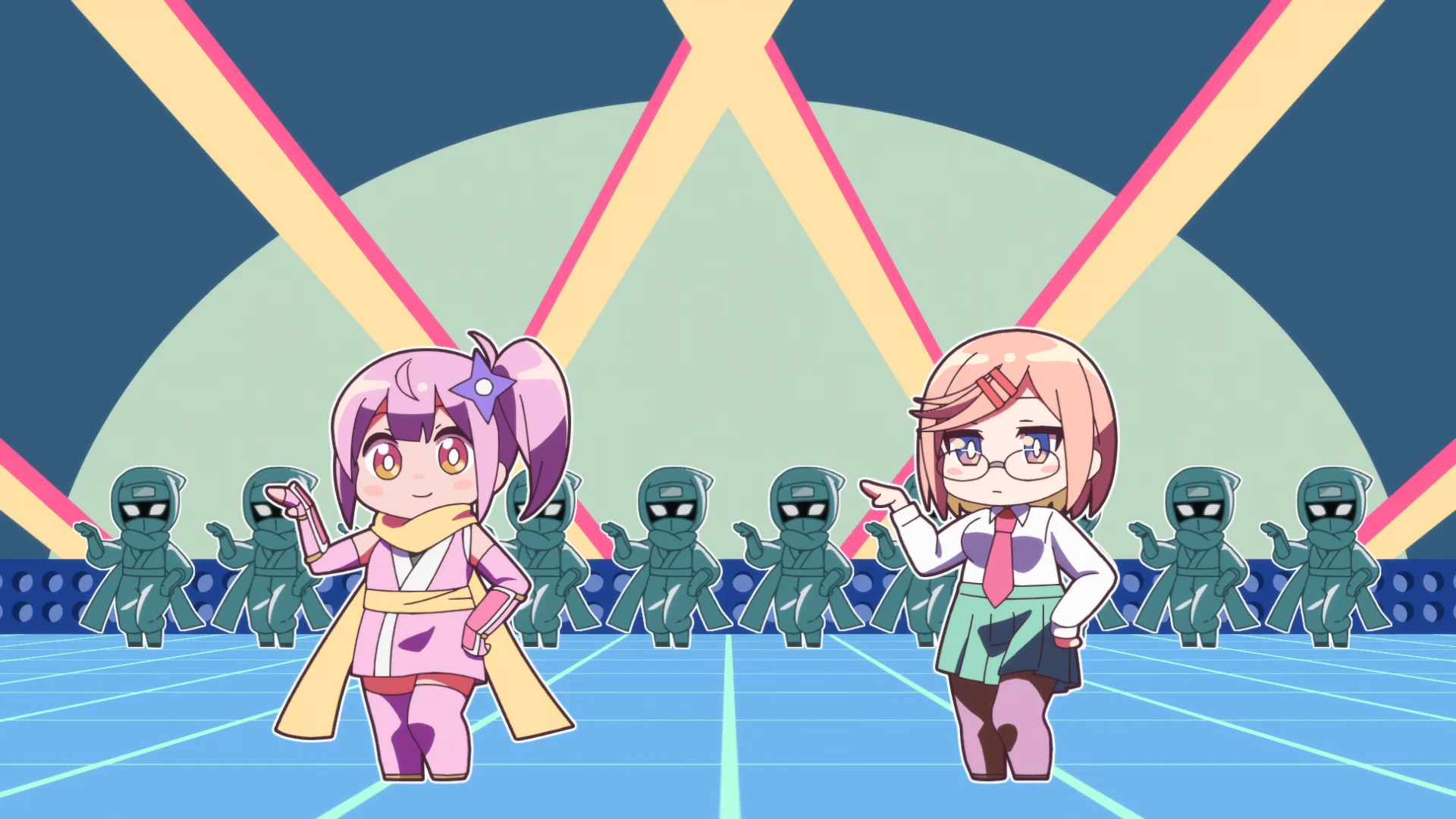 忍者与杀手二人组的日常生活 第1话