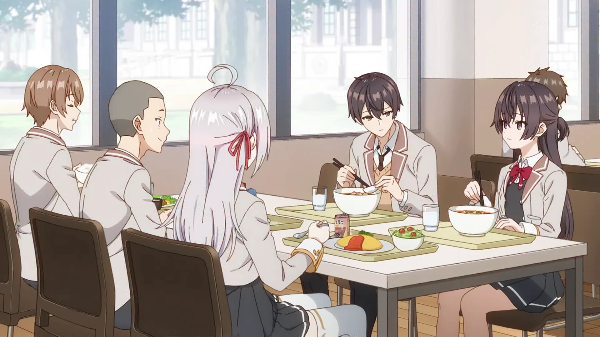 不时轻声地以俄语遮羞的邻座艾莉同学 第1话 用俄语说真心话的艾莉同学 - 番组百科