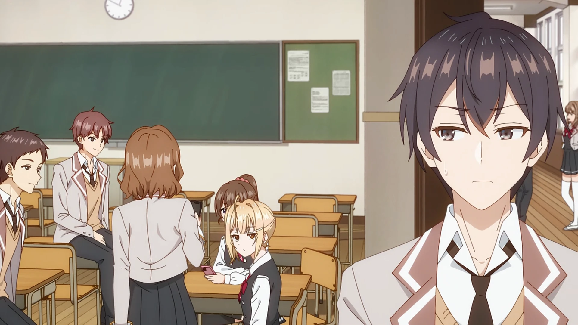 不时轻声地以俄语遮羞的邻座艾莉同学 第9话 恋爱喜剧转催眠术 - 番组百科