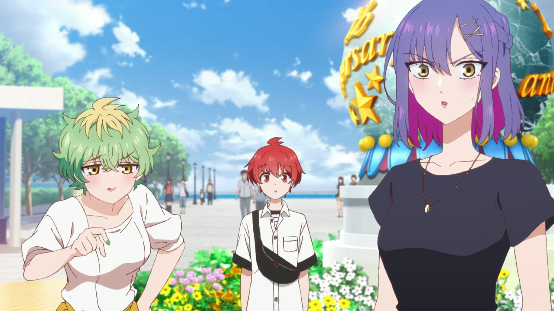 帝乃三姐妹原来很好搞定。 第9话