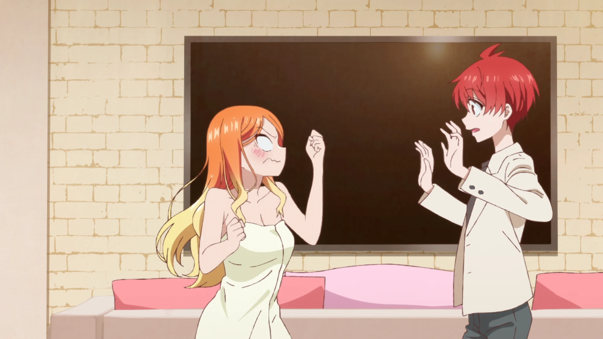 帝乃三姐妹原来很好搞定。 第1话